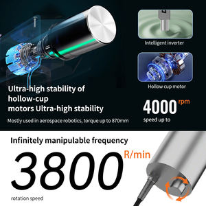 Şarj edilebilir <span class=keywords><strong>DMS</strong></span> derin doku kas stimülatörü cihazı ile fırçasız Motor düşük gürültü titreşim paslanmaz çelik masaj tabancası - Product Image 3