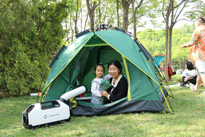 Kingclima Climatiseur portable 12v 24V Mini climatiseur de camping pour tente, camping-car, <span class=keywords><strong>camion</strong></span>, voiture extérieure DC R134a 250W - Product Image 3