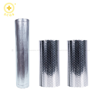 Feuille de matériau d'isolation thermique à bulles réfléchissant la chaleur ou rouleau d'isolation en feuille d'aluminium ignifuge