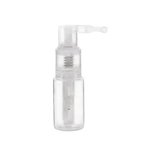 Empty 14ml 18ml 25ml 35ml 60ml volumizing hair dry shampoo powder prayer powder pump applicator powder bottle long nozzle