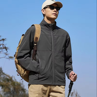 Nouvelle veste décontractée pour homme printemps-automne, imperméable, coupe-vent, multifonctionnelle, multi-poches, coupe ample, pour la randonnée en extérieur