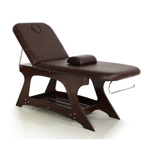 Luxus moderne Beauty Spa Salon Möbel Körperpflege verstellbare Massivholz <span class=keywords><strong>Thai</strong></span> Gesichts bett <span class=keywords><strong>Massage</strong></span> tisch - Product Image 3