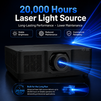 Projecteur laser 3LCD WUXGA 15000 lumens ANSI avec objectif interchangeable pour grandes salles, auditoriums et salles de conférence