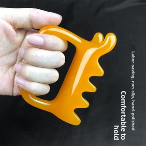 Appareil de massage manuel à double action pour les méridiens de la vessie et de la colonne <span class=keywords><strong>vert</strong></span>ébrale, bâton de libération myofasciale par acupression, Gua Sha pour les épaules, le cou et le dos - Product Image 3
