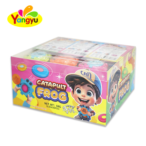 Vente en gros de jouets de tir à la catapulte de grenouille de dessin animé halal, soucoupe volante avec <span class=keywords><strong>bonbons</strong></span> pour enfants - Product Image 3
