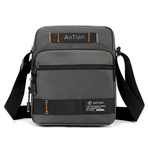 Custom Logo Single Shoulder Crossbody Camouflage Large Capacity Men <b>Black</b> Oxford Cloth Waterproof Chest <b>Bag</b> - Product Image 4