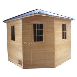 DIY <span class=keywords><strong>cicuta</strong></span> Sauna barril habitación/vapor cabina con fuera de asientos - Product Image 2