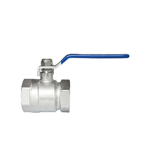 Vanne à boisseau sphérique COVNA DN40 à filetage femelle CW617N SS316L avec poignée de verrouillage UPVC/laiton/acier inoxydable - Product Image 3