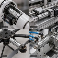 Service d'usinage CNC en alliage d'aluminium : pièces tubulaires sur mesure, cylindres creux, usinage fileté, à brides et cannelé