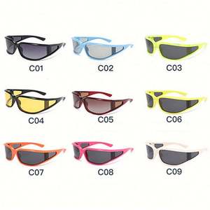 Gafas de Sol Deportivas con Marco Pequeño para Hombre, Lentes Polarizadas de Una Pieza con Protección UV400, Gafas de Sol Personalizadas al por Mayor para Mujer - Product Image 5