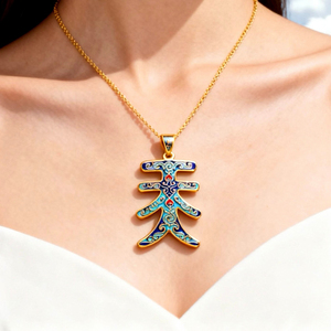 Sáng Tạo văn hóa phi vật thể cloisonne chòm sao Bọ Cạp - Product Image 2