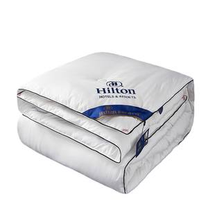 7 STAR HOTEL Water-Washed Cotton <strong>Quilt</strong> with Silk Cotton Filling All-Season Hotel Use Velvet Design - Product Image 5