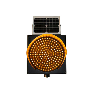 Semáforo Peatonal Integrado en Oferta, OEM ODM, 200mm 300mm, Luz de Tráfico Solar Amarilla - Product Image 1