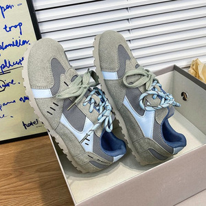 Dexun femmes 2025 début printemps Fitness chaussures de marche nouveau Style rehaussant la hauteur bouffée grosse tête décontracté polyvalent sport baskets - Product Image 1