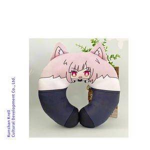 Cuscini a forma di U con scollo Anime cartoni animati personalizzati morbido cotone perfetto poggiatesta cuscino da viaggio personalizzato - Product Image 1