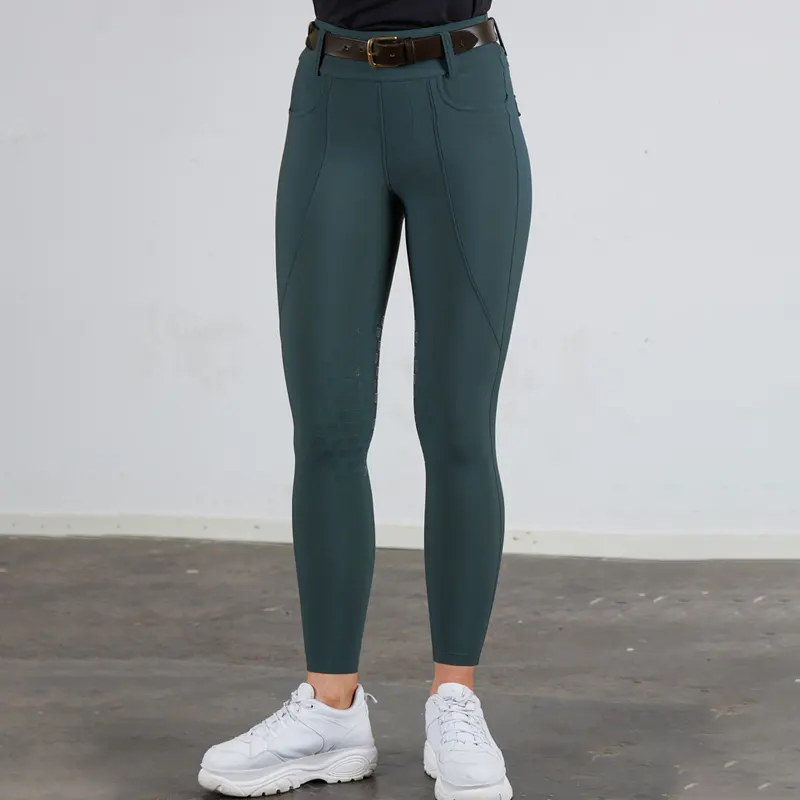 Hochwertige Reit bekleidung Damen Jodhpurs Excellent Fit Reithose Kompression gamaschen Equine Tights Sports Pants