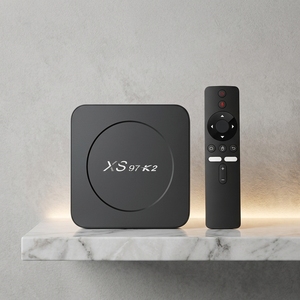 Boîtier TV Android 4K XS97 K2 avec écran LED, télécommande IR, 2 Go de RAM, 8 Go de stockage, processeur quadricœur, Ethernet 10/100 Mbps, Dubaï - Product Image 1