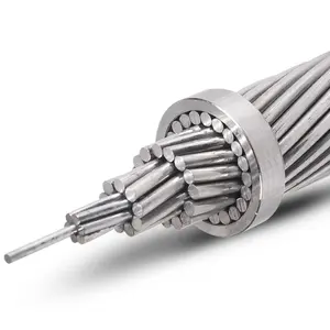 LGJ 0.6-10kv 10-800mm2 1 Core Premium Steel Core Aluminum Stranded Wire Overhead power Cable