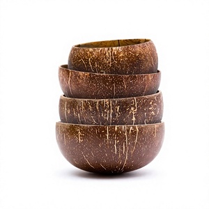 Meilleures ventes : Bols jetables en coque de noix de coco, faits à la main, cadeaux personnalisés écologiques, provenant de Ho Chi Minh City, Vietnam - Product Image 6