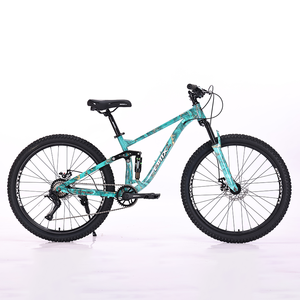 <span class=keywords><strong>Bicicleta</strong></span> de Montaña China Económica de 29 Pulgadas, de Acero al Carbono, con Suspensión Completa y Frenos de Disco - Product Image 2