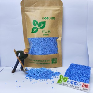 Gruanules de EPDM de superficie de parque infantil de seguridad de grado alimenticio para suelos deportivos, azul cielo FLB303 de <span class=keywords><strong>FN</strong></span>-CY-2507138 - Product Image 5