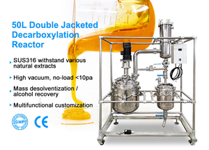 Cristallisateur de cristallisation d'huile de navire de réacteur de filtre d'acier inoxydable 100L pour le réacteur chimique - Product Image 3