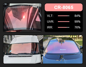 Película camaleón VLT 55% <span class=keywords><strong>IR</strong></span> CUT 90% para ventana automotriz, película de camaleón tintado de colores - Product Image 1