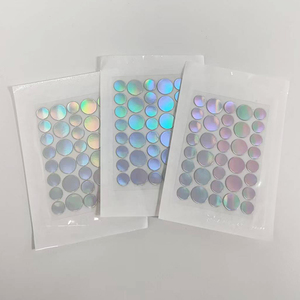 Parches para el Acné Holográficos Brillantes <span class=keywords><strong>de</strong></span> Marca Privada, <span class=keywords><strong>Tratamiento</strong></span> Láser para el Acné, Pegatinas Decorativas para Granos, Parches para Granos para el Rostro - Product Image 2