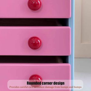 <span class=keywords><strong>Commode</strong></span> <span class=keywords><strong>de</strong></span> chambre à coucher moderne en pin massif violet, durable, à 5 tiroirs, <span class=keywords><strong>table</strong></span> <span class=keywords><strong>de</strong></span> <span class=keywords><strong>chevet</strong></span> design Dopamine avec poignées en acier - Product Image 6