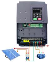 Vfd AC Drive triphasé 15kw onduleur solaire fréquence AC DC Converter