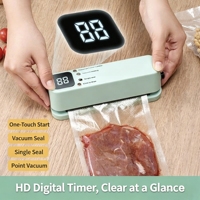 Mesin Vacuum Sealer Mini Portabel dengan Layar Digital, Pasokan Pabrik