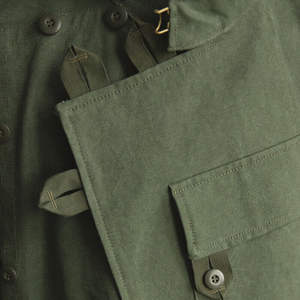 Giacca da moto Vintage svedese da <span class=keywords><strong>uomo</strong></span> cappotto tattico da lavoro in cotone giacca da motociclista corta Vintage - Product Image 5