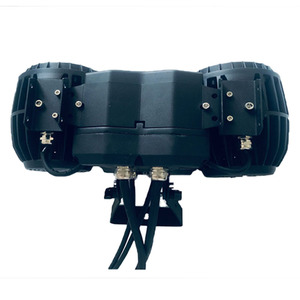 IP65 Su Geçirmez Dış Mekan İki Gözlü 2x150W RGBW 4'ü 1 Arada LED Çift Lensli Dört Renkli Seyirci Işığı Parti ve Konser Kullanımı için ODM/OEM - Product Image 6