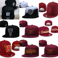 Casquette Snapback Authentique Style Légende de la Ligue, Broderie 3D, 32 Couleurs d'Équipes, Nouvelle Collection 2026, Vente en Gros, OEM/ODM