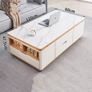 Ensemble de table à thé multifonctionnel moderne, table à thé de style chinois luxueux - Product Image 6