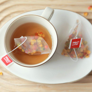 Özel etiket özelleştirilmiş etiket bitkisel piramit üçgen çay poşeti karışık sıcak satış zayıflama karışımlı çay - Product Image 5