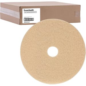 Éponges de polissage pour sols Boardwalk 20 pouces, couleur beige, 5 unités par carton - Product Image 2
