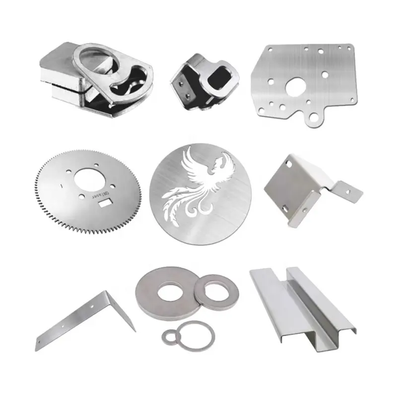 OEM metal car spare stamping parts laser cutting welding bending deep drawing parts