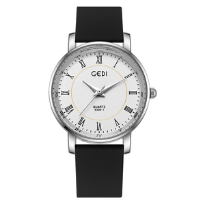 Montre élégante pour étudiants, montre-bracelet en silicone imperméable de haute qualité pour les couples - Product Image 5