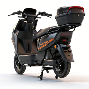 YOU YUAN Y4-LB Motorcycle 800W Brushless Motor 60V/<b>72V</b> 20A <b>Battery</b> Vaccum Tire 300kg Loading Capacity Scooter - Product Image 5