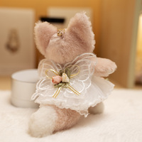 Boneka Kupu-kupu Mawar Custom Terlaris, Tahan Air, Kartun Lucu, Aksesoris Boneka, Gaun Pengantin, Pakaian Modis 17cm