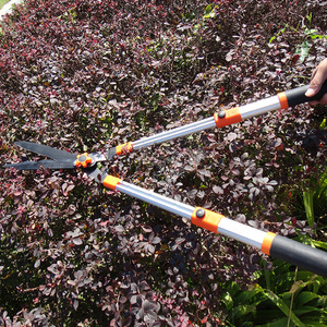 Hedge <b>Shears</b> Telescopic Aluminum Handle 40 Cm Stainless Steel Blade Garden Pruning <b>Tool</b> - Product Image 1