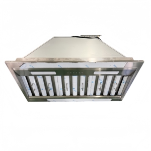 Hotte de cuisine compacte 34 pouces 900 CFM à 3 vitesses, moteur silencieux, conduit de cheminée, arrêt temporisé, commande tactile en acier inoxydable - Product Image 2