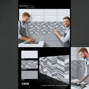 Porcelana pulida de alta calidad para baño y baño, 300x600mm, 30x60 cm, 12x24, suministro de azulejos de cerámica para pared Interior - Product Image 1