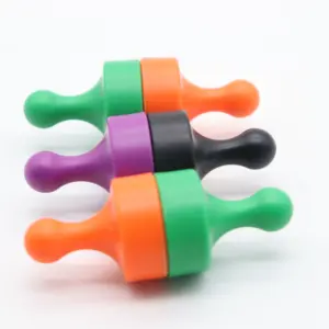 neodymium magnet push pin in colored plastic for optional cultural and educational office suppliers