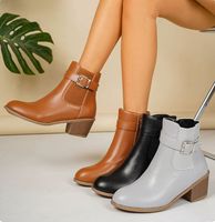 Nouvelles bottes courtes automne 2026, style européen et américain, bottes à talons hauts pour femmes, bottes pointues