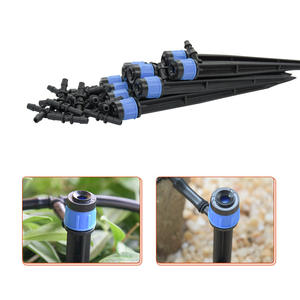 Système d'irrigation goutte à goutte 15m, kit 40 têtes, double tube PVC, arrosage automatique, brumisation pour jardin et plantes - Product Image 3