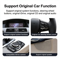 Pour BMW Série 3 E90/E91/E92/E93 Écran 8,8 pouces GPS intégré Autoradio stéréo Android Auto CarPlay Audio haute résolution Émetteur FM