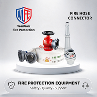 Buse et raccord de tuyau d'incendie en alliage d'aluminium DN50-DN150, connecteur de tuyau d'incendie pour hydrant