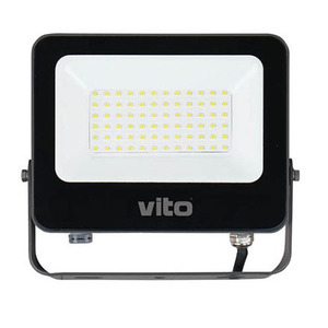 Projecteur LED Vito 50W 4800Lm 3000K Blanc Chaud pour Éclairage Extérieur - Product Image 1